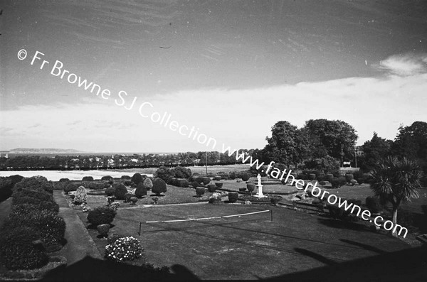 ST JOHN OF GOD HOSPITAL  GARDEN FROM FIRST FLOOR